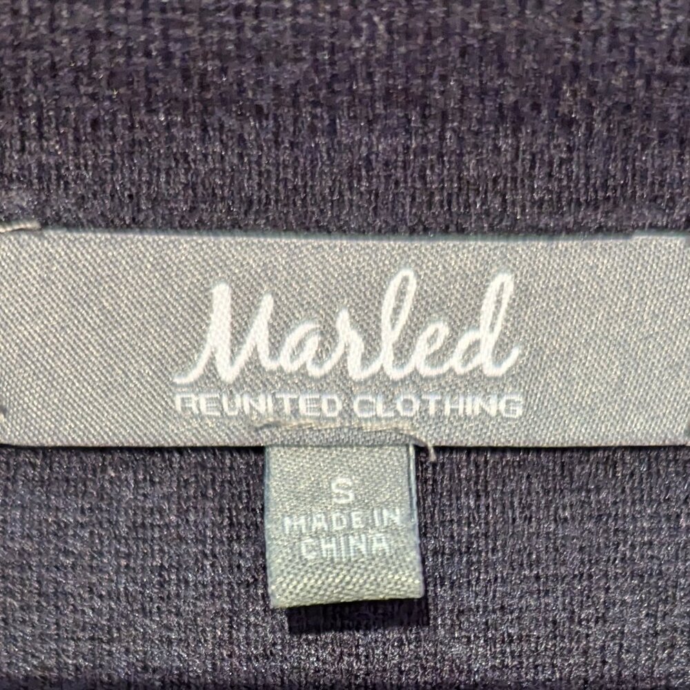 Marled Sleeveless Double-breasted Sweater Vest - Picture 4 of 9